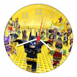 Relógio De Parede Batman Infantil Heróis Grande Gg 50 Cm 01