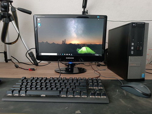 Dell Optiplex 3020 + Monitor 18.5 + Teclado Mecánico & Mouse