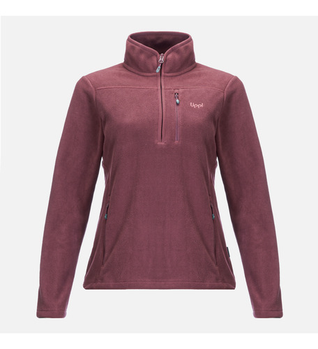 Chaqueta Mujer Lippi Paicavi Therm-pro 1/4 Zip Jacket Burdeo