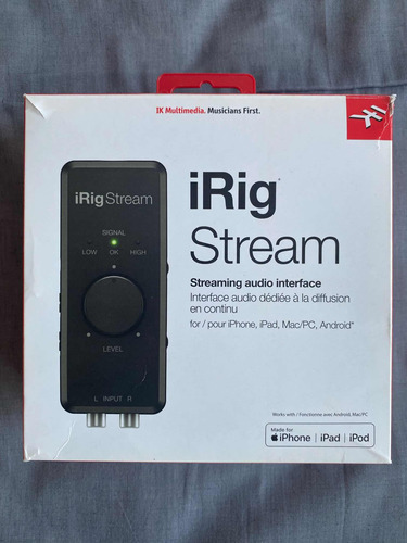 Irig Stream-interfaz De Audio De Transmisión.
