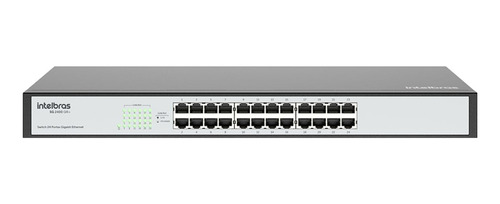 Switch Rack 24p Gigabit 10/100/1000mbps Sg 2400qr+ Intelbras