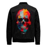 Chamarra Bomber Black Art Deparment