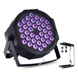 Foco Luces 36 Led Uv Luz Dmx Fiesta Fluor Negro