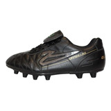 Zapato Fútbol Olmeca Upper Az Negro Original Envgratis Promo