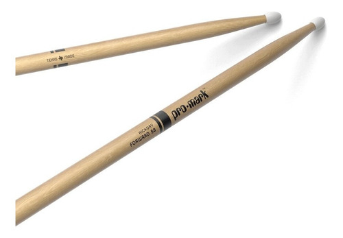 Palillos Baquetas Bateria Pro Mark 5a 5b Hickory Punta Nylon