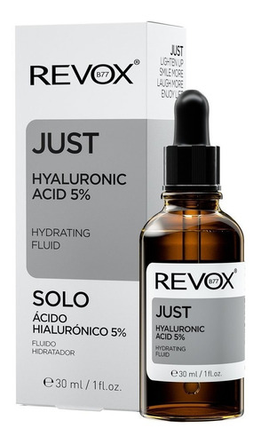 Revox B77 Suero Facial · Ácido Hialurónico 5% · Hidratante