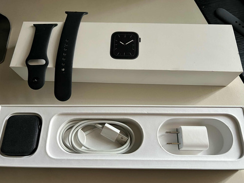 Apple Watch Series 5 45 Mm. Aluminio Impecable Caja Original