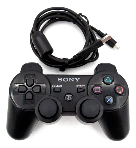 Control Playstation 3 Original Dualshock 3 + Cable Carga