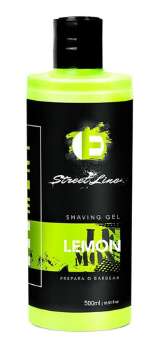 Shaving Gel 500ml - Element Street Line Lemon