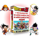 Pack Artes Canecas Dragon Ball Z + 200 Arquivos