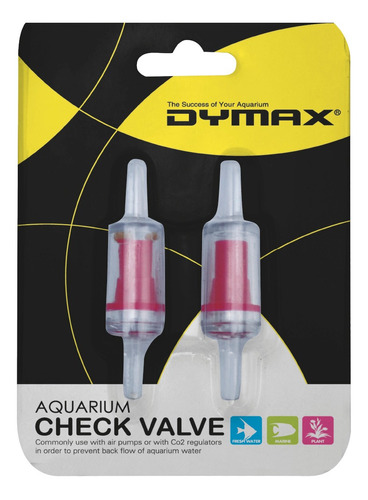 Check Valve Válvula Anti-retorno Dymax Acuario Plantado