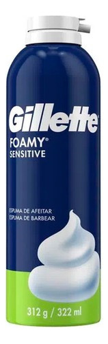 Gillette Foamy Espuma De Afeitar Sensitive X 312 Gr 