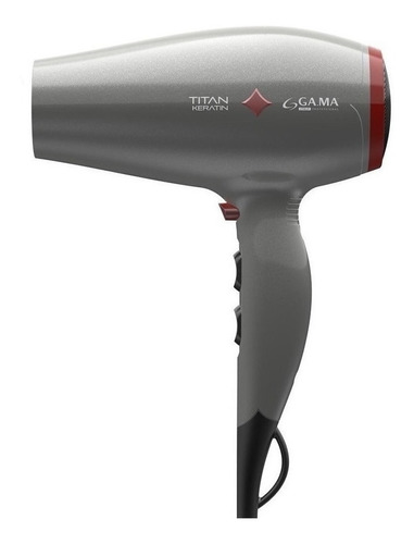 Secador De Pelo Ga.ma Ititan Keratin Diamon 3d Glitt 125v