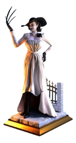 Resident Evil Village Lady Diorama Archivo Stl Impresion 3d 