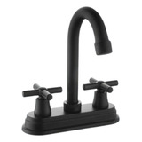 Maxims 4004n Llave Mezcladora Lavabo Giratoria Negro Mate