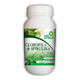 Clorofila + Espirulina 60 Cap, Desintoxicante, Bajar De Peso