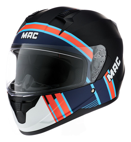 Casco Para Moto Integral Mac M67 Spoon - En Teo Motos