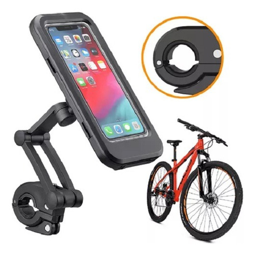 Holder De Celular Soporte Impermeable Moto Bicicleta 