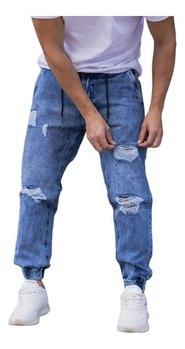 Jean Mom Cargo Hombre