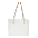 Bolso De Hombro Casual De Pvc Transparente Para Mujer