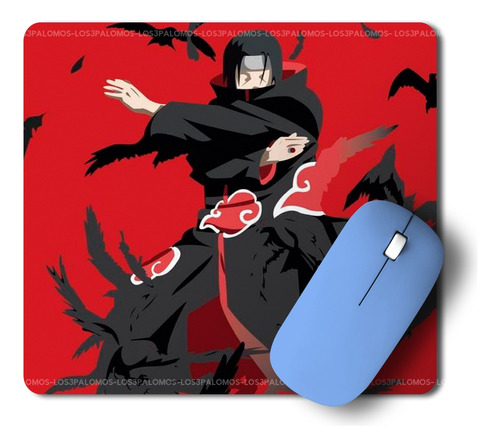 Mouse Pad - Naruto Itachi - L3p - 21 X 19cm - Anime