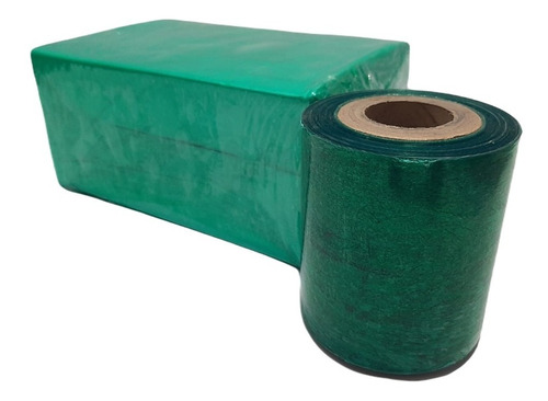 Film Stretch Virgen Rollo De 10 Cm Verde, Oferta!