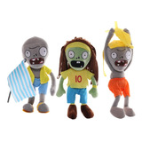 Peluche Zombie Plantas Vs Zombies 30cm Zombidito Playero 