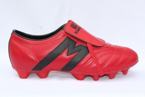 2264-zapato Fútbol Manriquez Profesional Mid Sx Rojo/ngo