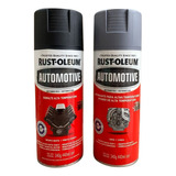 Kit ~ Rust-oleum Alta Temp. 1093°graus Tinta Spray + Primer