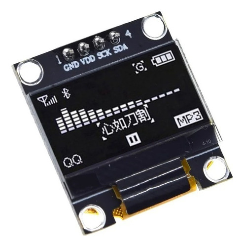 Pantalla Oled Display 0.96 Blanco 128x64 I2c Ssd1306 Arduino