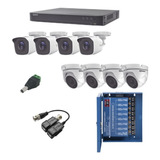 Kit Turbohd 1080p Dvr 8 Canales 4 Bala 4 Domo Exterior