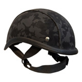 Casco Choper Camuflajeado Negro