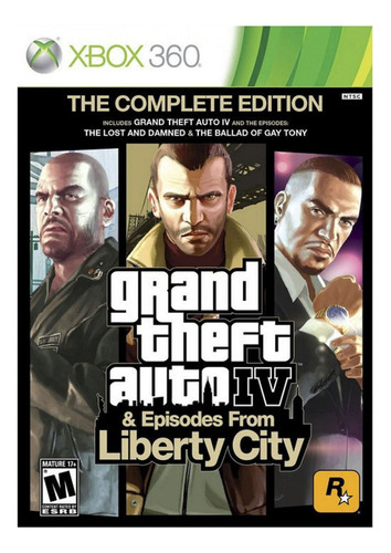 Gta Iv The Complete Ed.- Xbox 360 - Sniper