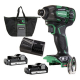 Metabo Hpt Kit De Destornillador De Impacto Inalmbrico De Tr