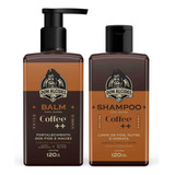 Kit Balm E Shampoo Para Barba Don Alcides Coffee ++