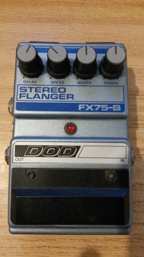 Pedal Flanger Dod Fx75-b Guitarra Excelente Estado