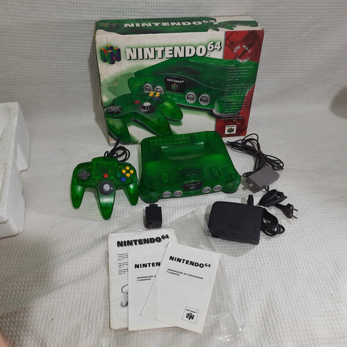 Nintendo 64 Sabores Kiwi Na Caixa Cib