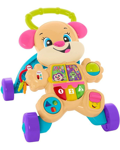 Fisher Price Ríe Y Aprende Hermanita Andadera De Aprendizaje Color Multicolor