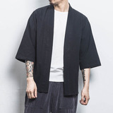 Chamarra Camisera De Algodón Japonesa Para Hombre De Primave