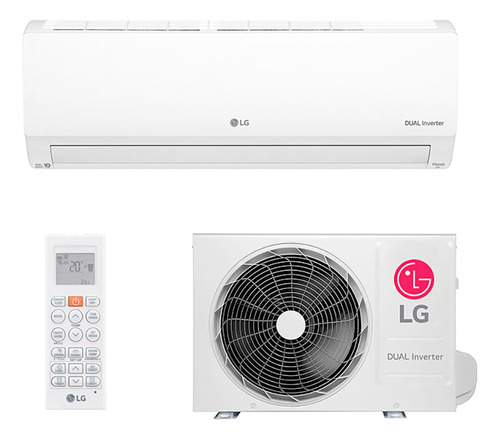 Ar Condicionado Inverte LG Dual Voice +ia 9000 Btus Q/f 220v