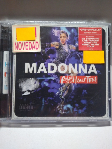 Madonna Rebel Heart Cd Doble Nuevo