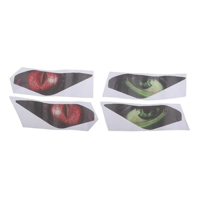 4x Accesorios De Motocicleta Ojos Adhesivos De Calcomanías