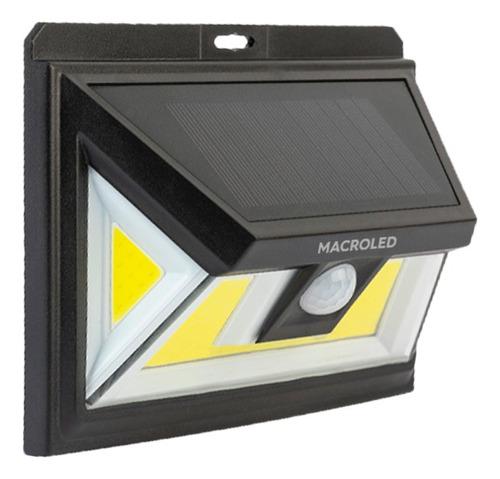 Aplique Reflector Led Solar Fotocelula 5w Exterior Ip65