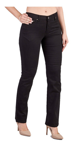 Oggi Jeans - Mujer Pantalon Atraction Gabardina Negro