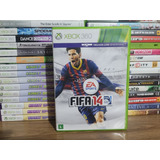 Jogo De Futebol Fifa 14 Xbox 360 Original Mídia Em Português