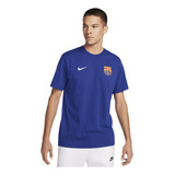 Camiseta Nike Fc Barcelona Number Tee-azul