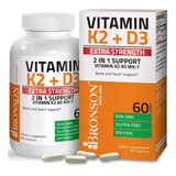 Vitamina K2 Mk7 + Vitamina D3 - Premium 60 Caps Eg Dd108 Sabor Nd