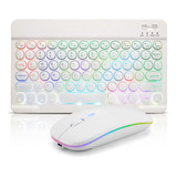 Combo De Teclado Y Mouse Bluetooth Para iPad, Teclado Y Mous