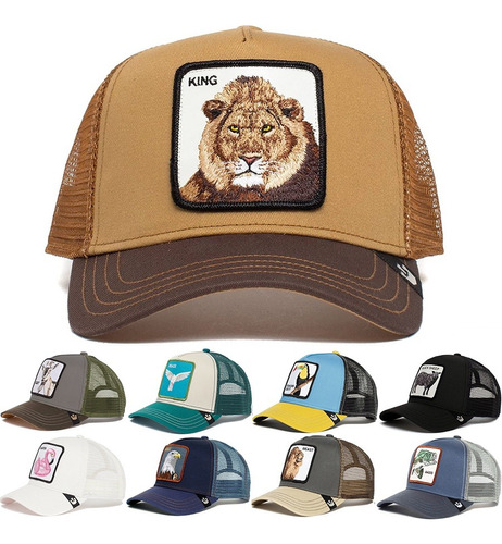 Gorra Animales Goorin Cachucha Hombre Mujer Malla Camionero