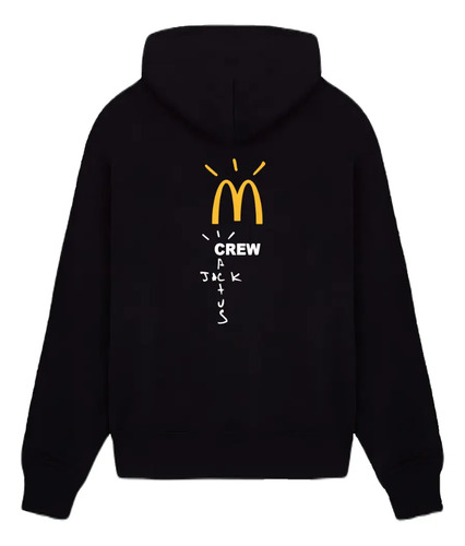 Sudadera Hoodie Cactus Jack Travis Scott Mc Donalds | Envío gratis